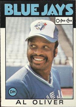 1986 O-Pee-Chee Baseball Cards 114     Al Oliver